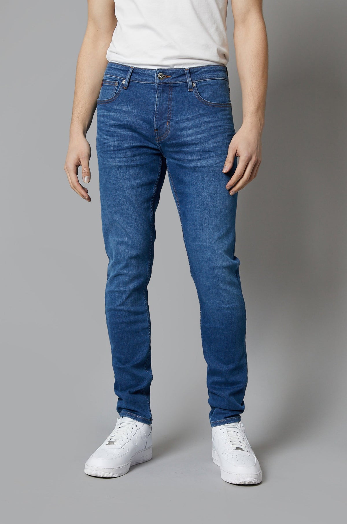 DML Florida Tapered Jeans Mid Blue