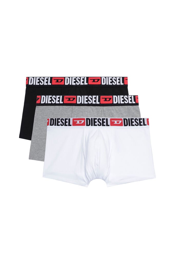 Diesel  BOXER Grey/White/Black 3 Pack