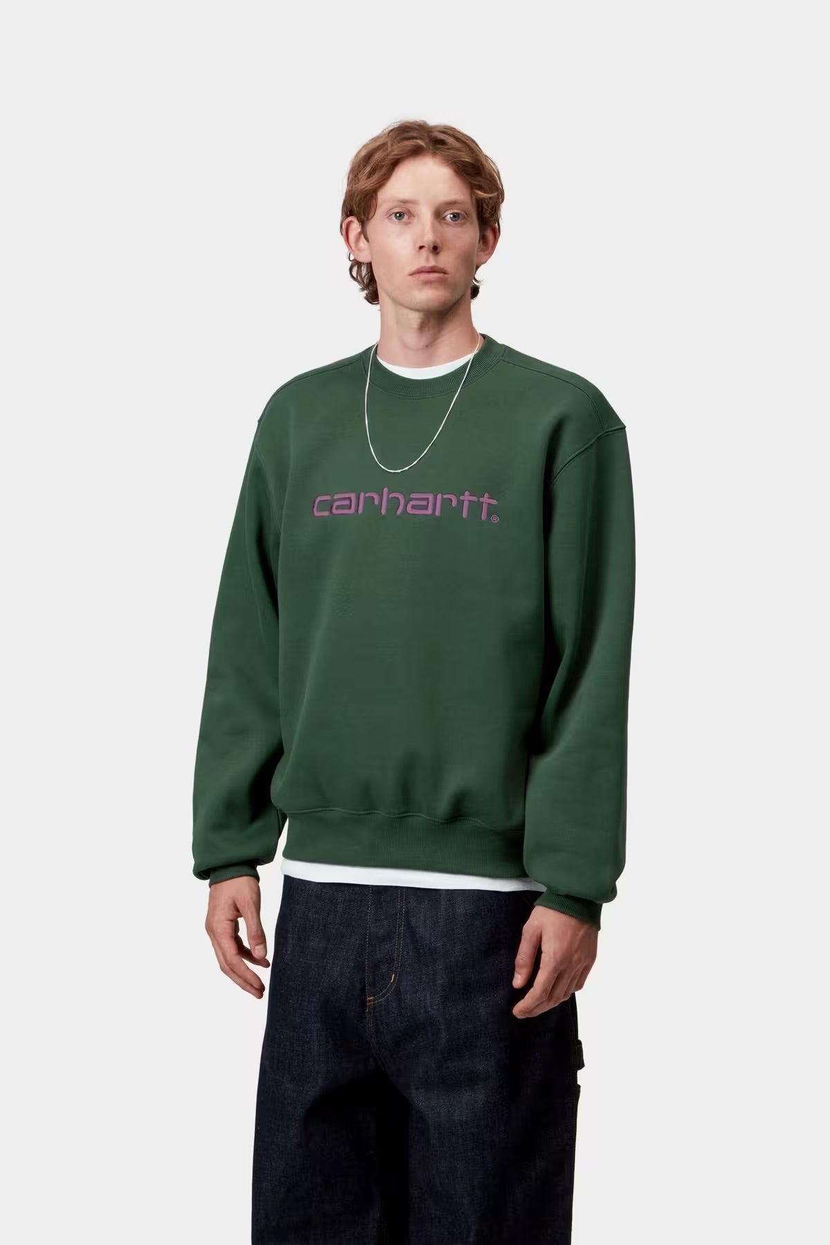 Carhartt Wip Carhartt sweatshirt Sycamore Tree / Phlox