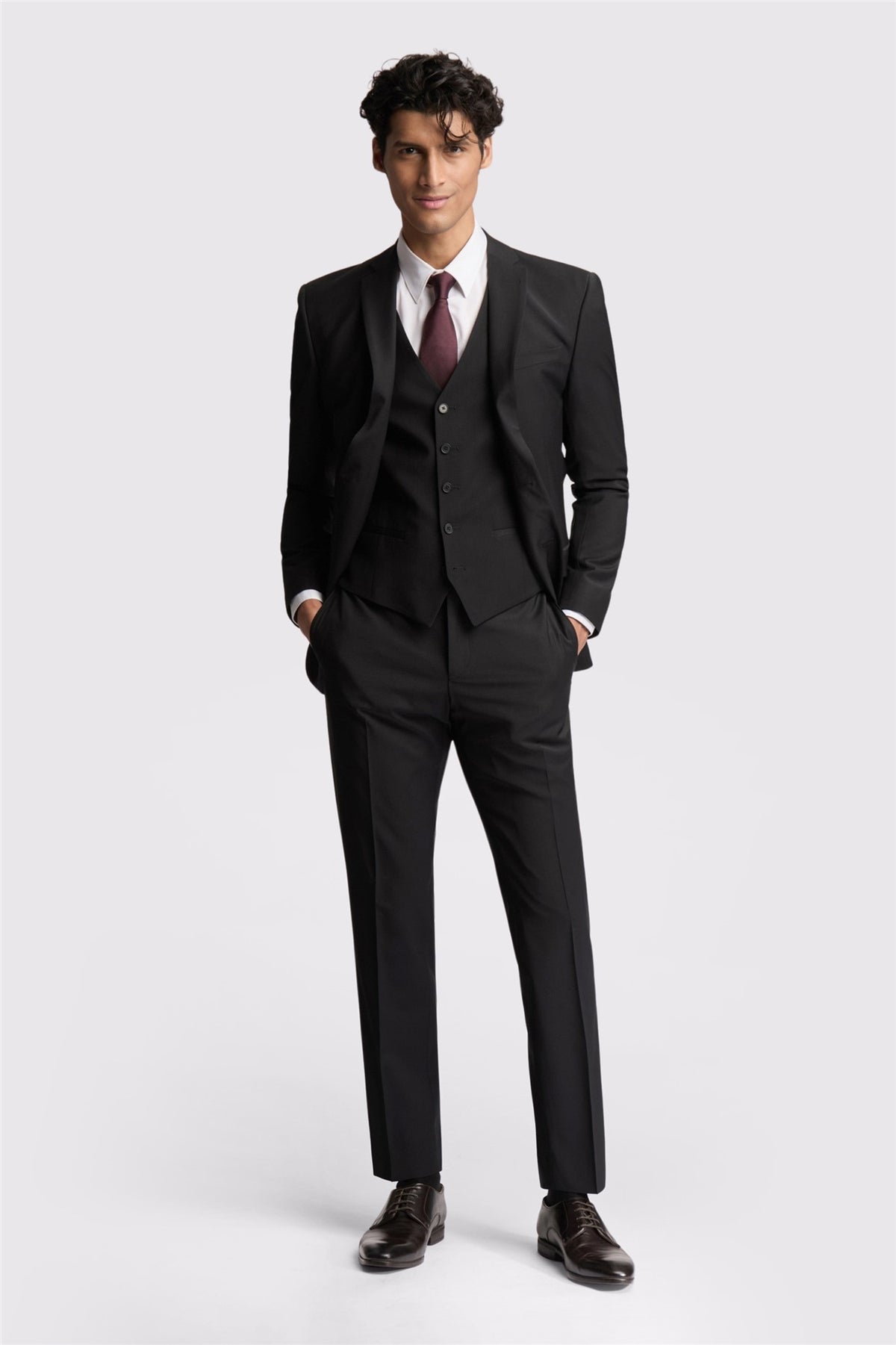 TED BAKER Slim Fit Black Panama Suit 2p or 3p sizes 36 to 52
