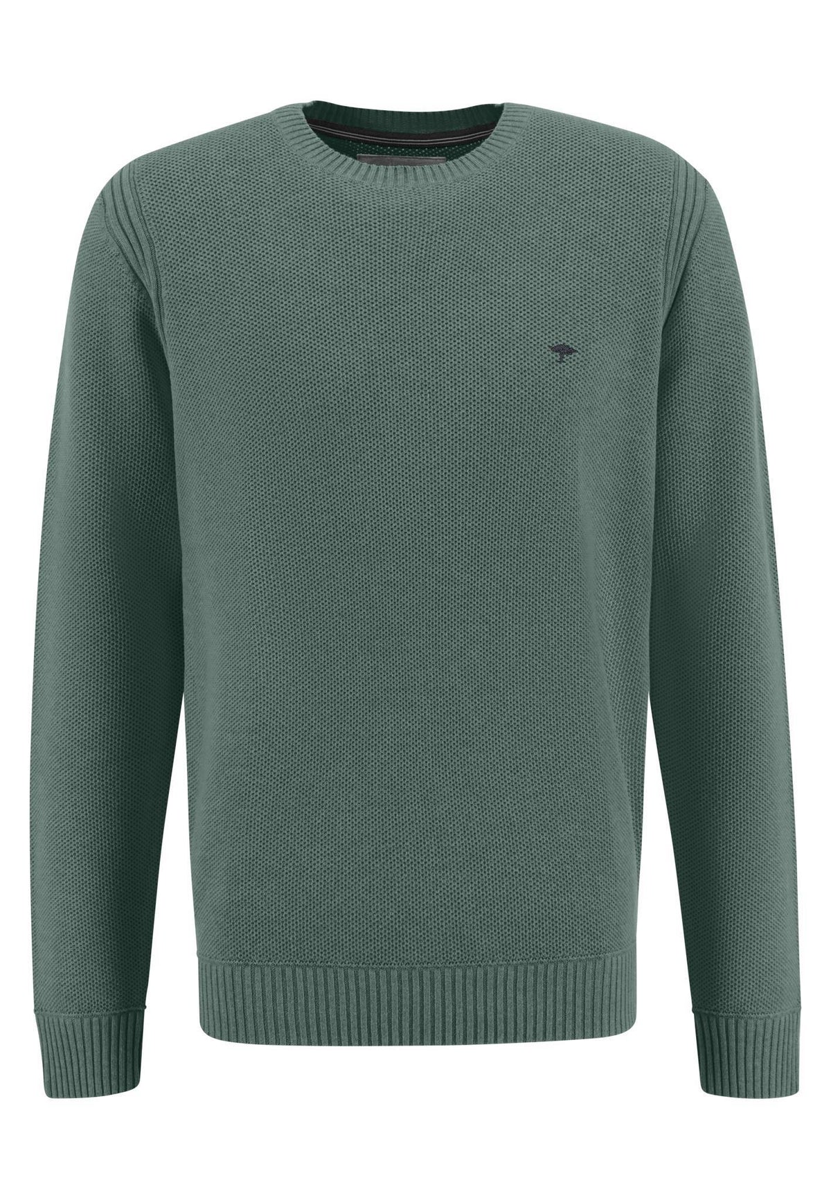 Fynch Hatton O-Neck Sweater - Green