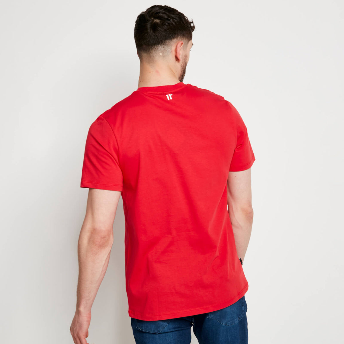 11 Degrees Muscle Fit T-Shirt – Goji Berry Red