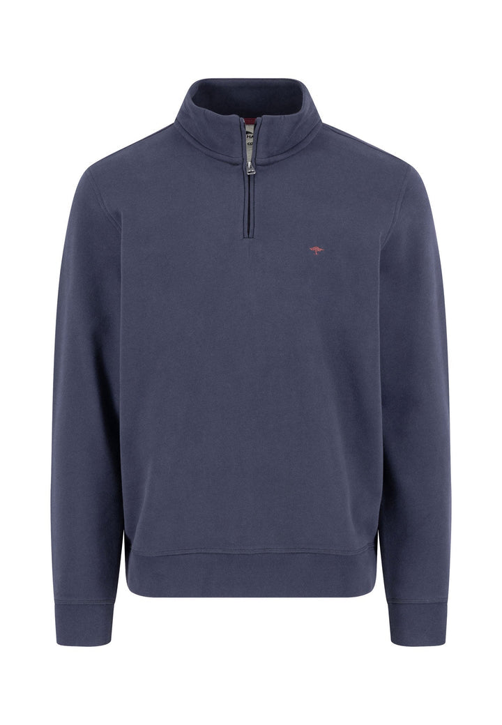FYNCH-HATTON QUARTERZIP SWEATSHIRT MIDNIGHT