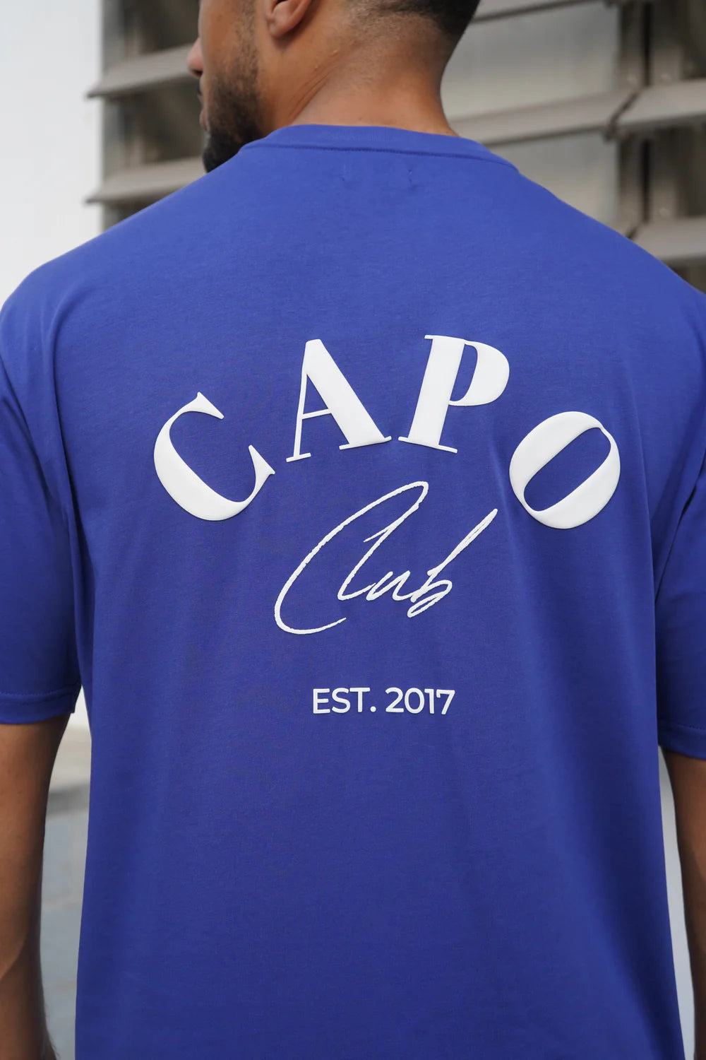 CAPO BEACH CLUB T-SHIRT COLBALT Blue