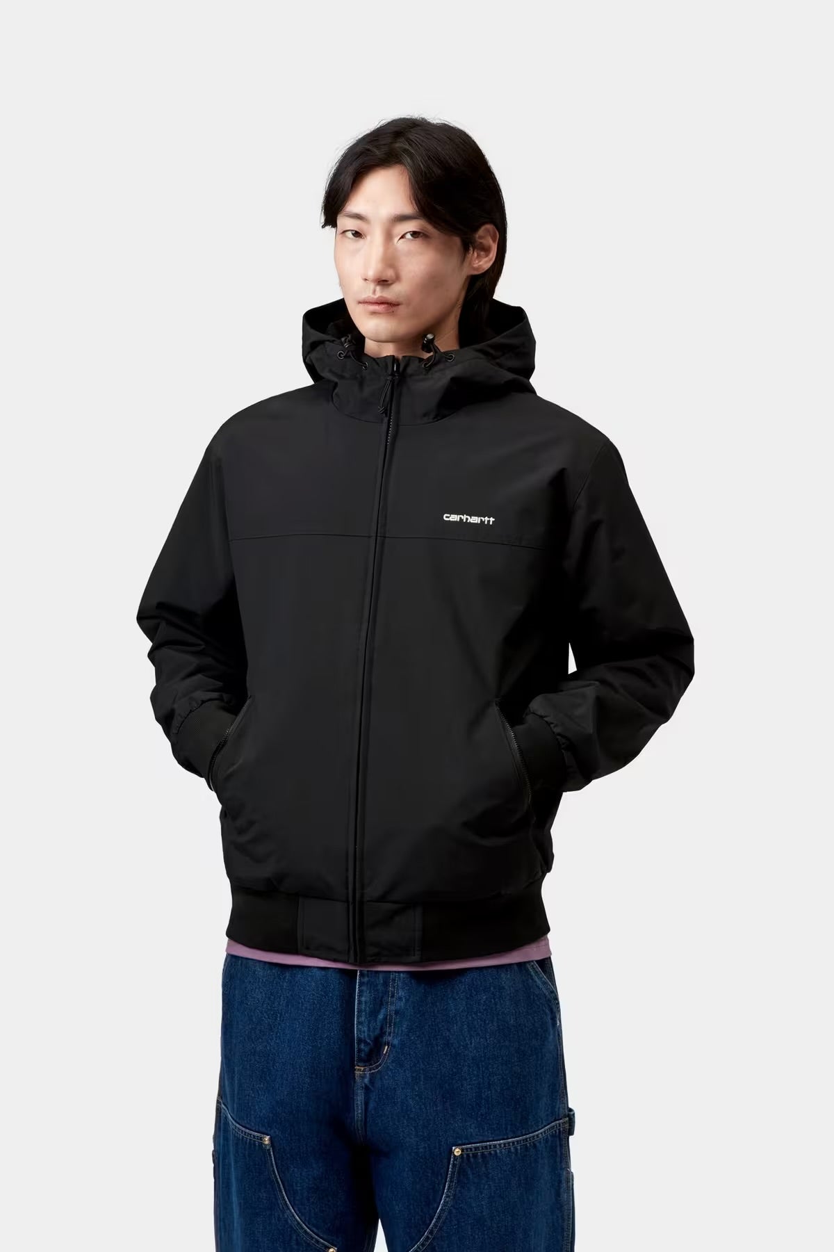 Carhartt Wip Hooded Sail Jacket Black