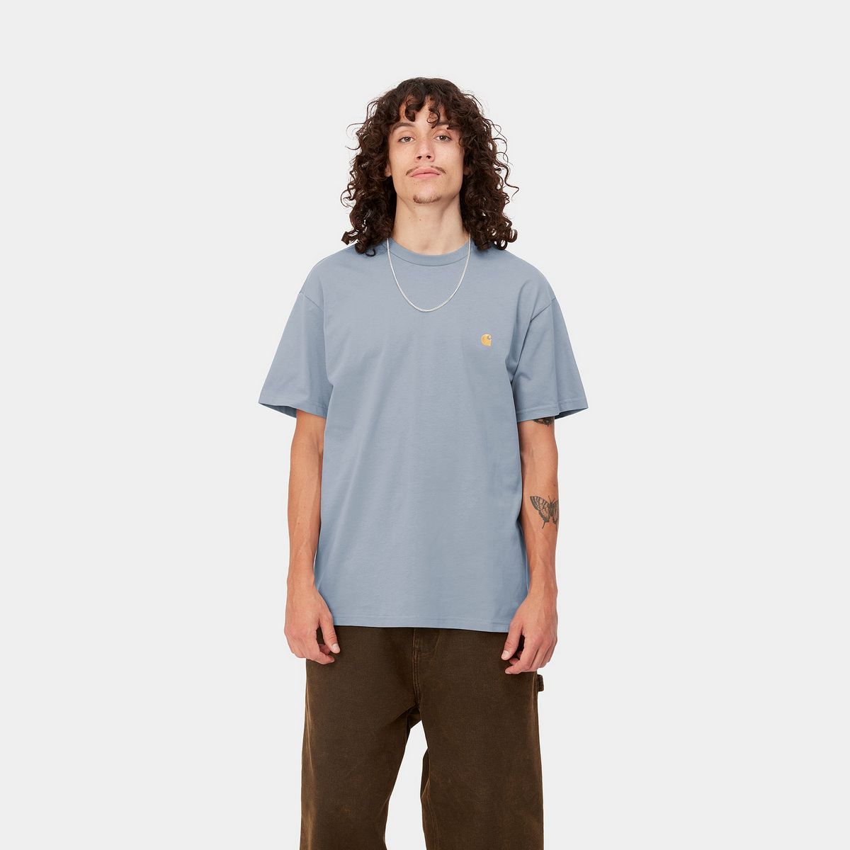 Carhartt S/S Chase T-Shirt Charm Blue