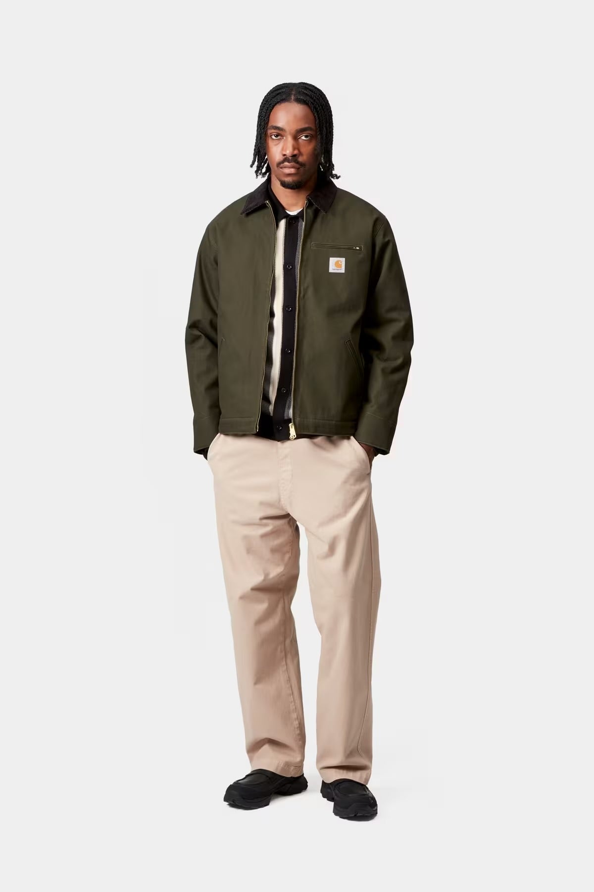 Carhartt Wip Detroit Jacket (Winter) Olive Green – AddamStore.com