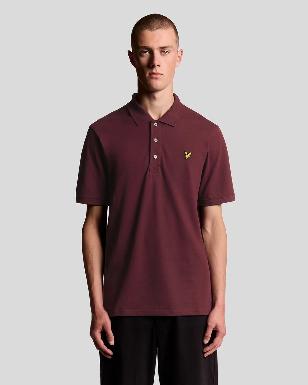 Lyle & Scott Polo Shirt 
Burgundy