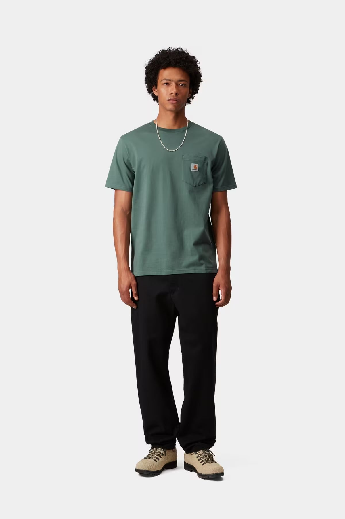 Carhartt wip ss pocket T- shirt Light Green