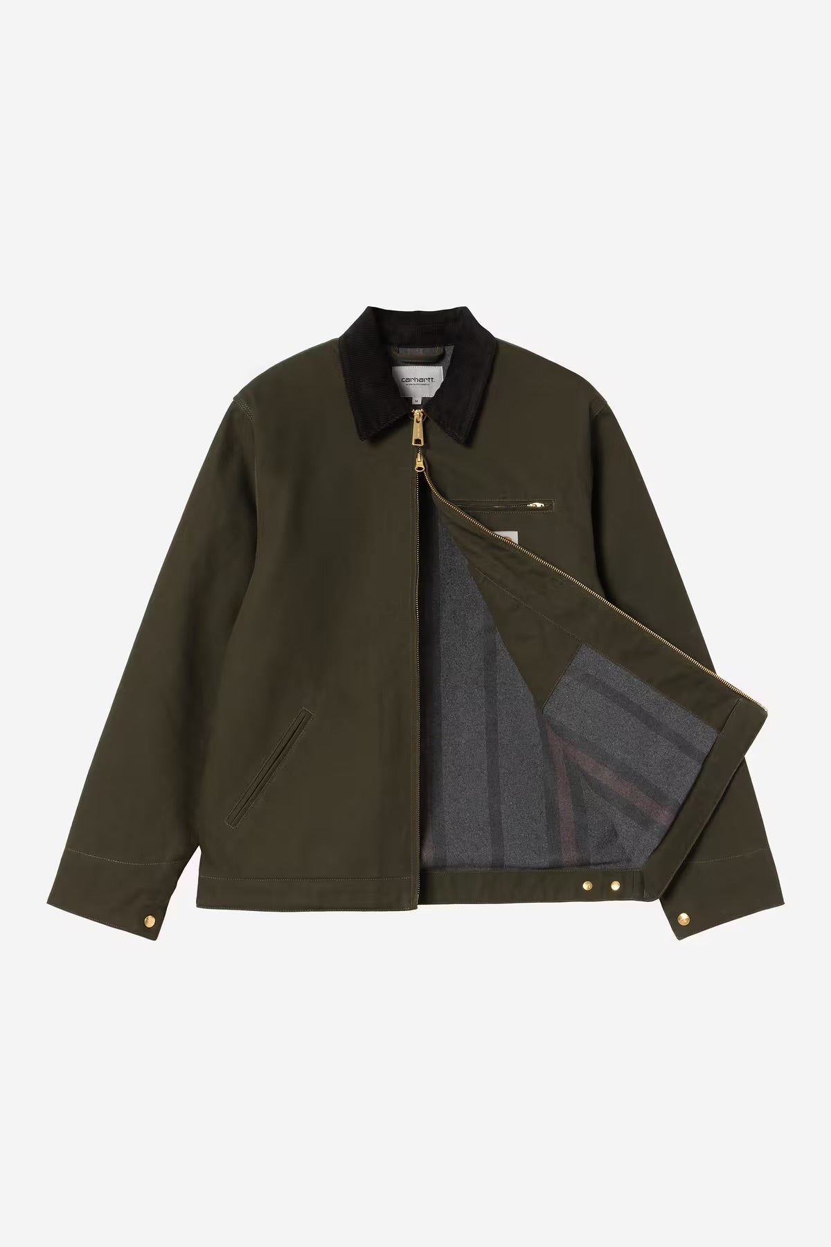 Carhartt Wip Detroit Jacket (Winter) Olive Green – AddamStore.com