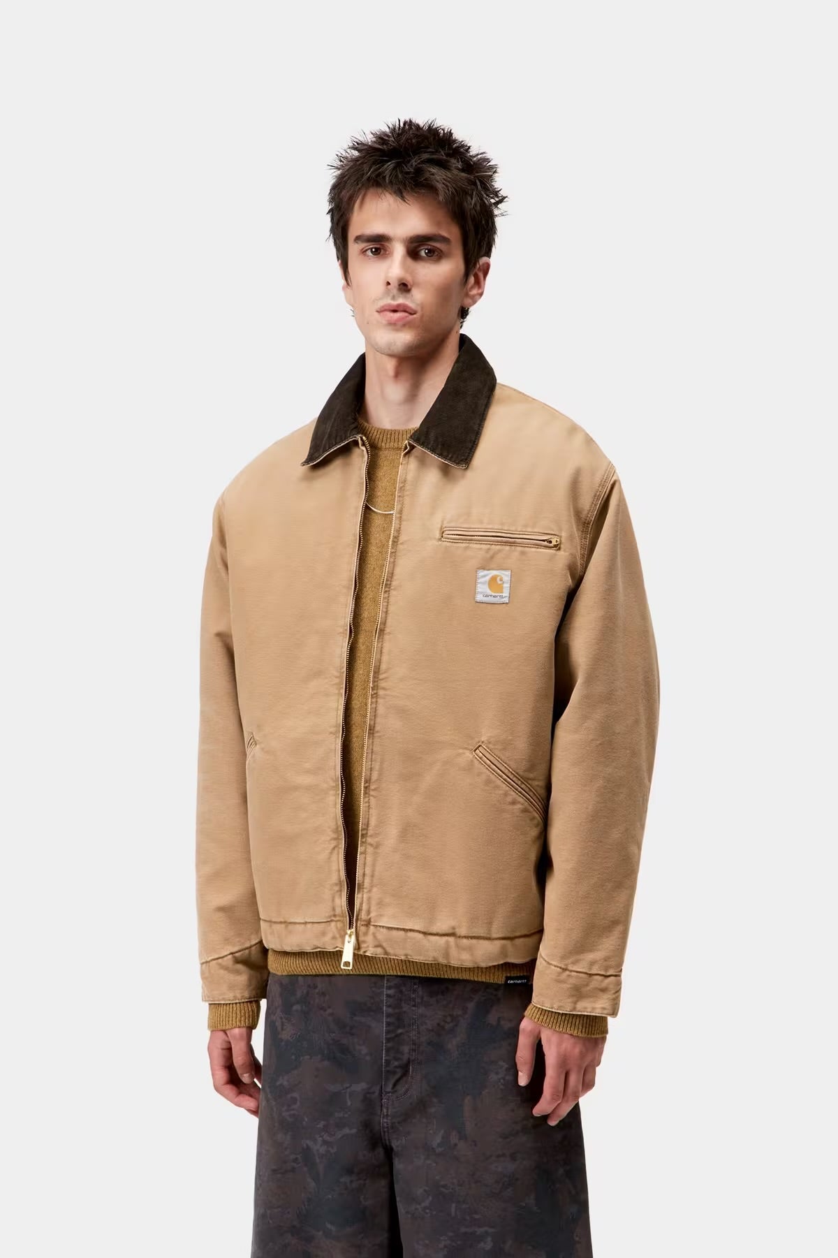 Carhartt Wip OG Detroit Jacket Hamilton Brown / stone washed