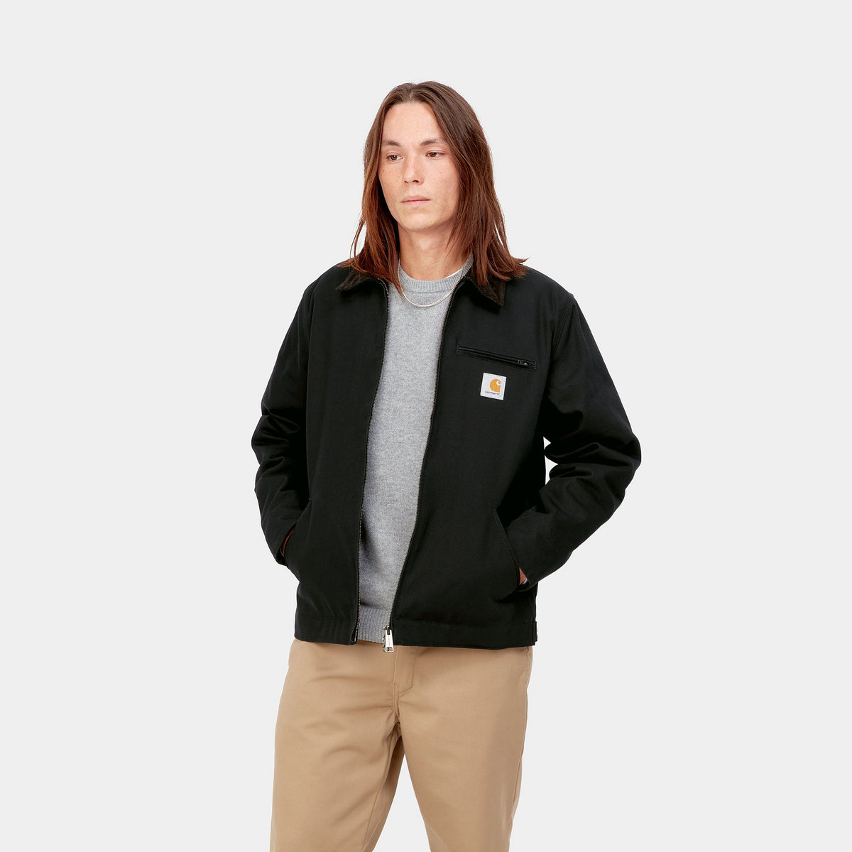 Carhartt WIP Detroit Jacket Black Rigid