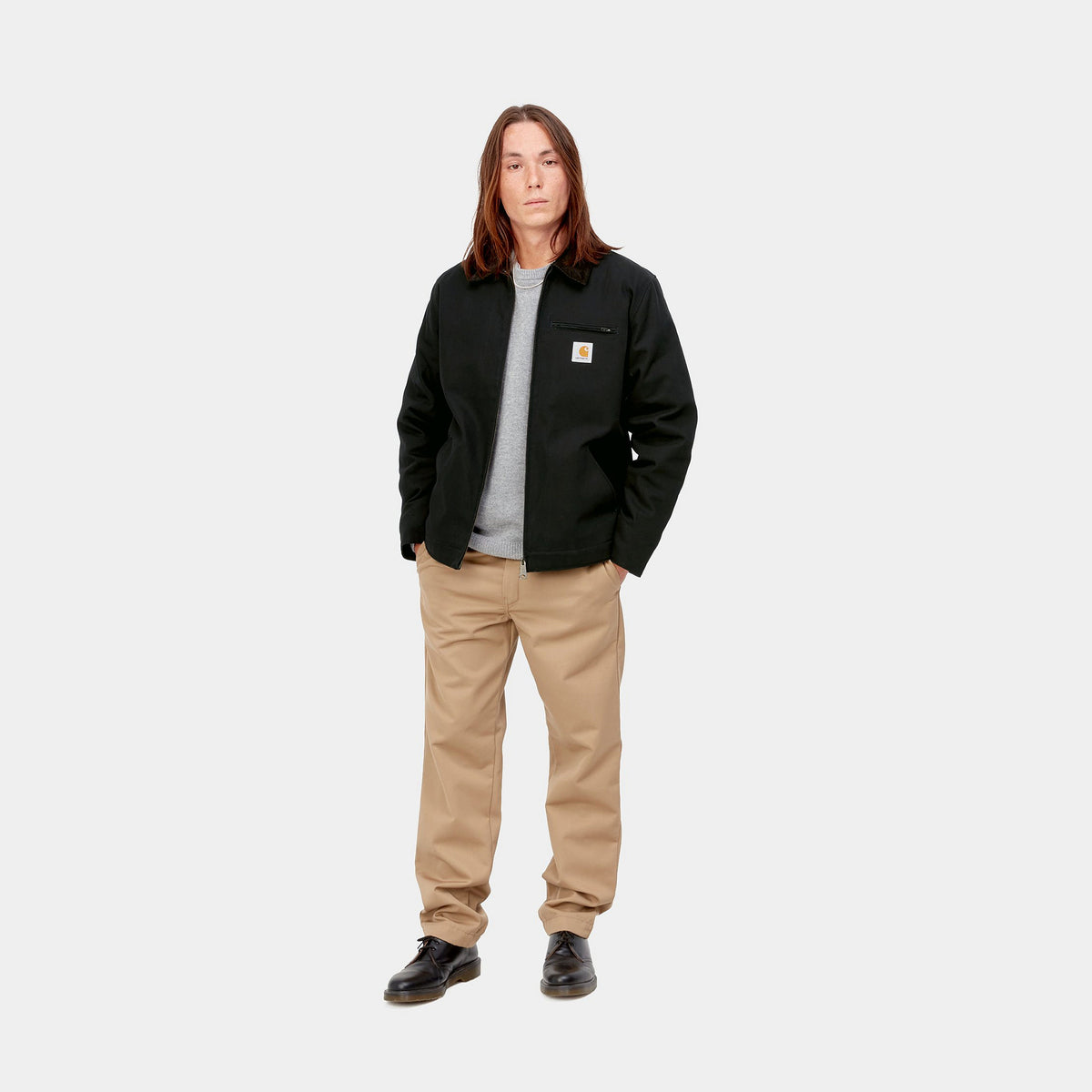 Carhartt WIP Detroit Jacket Black Rigid