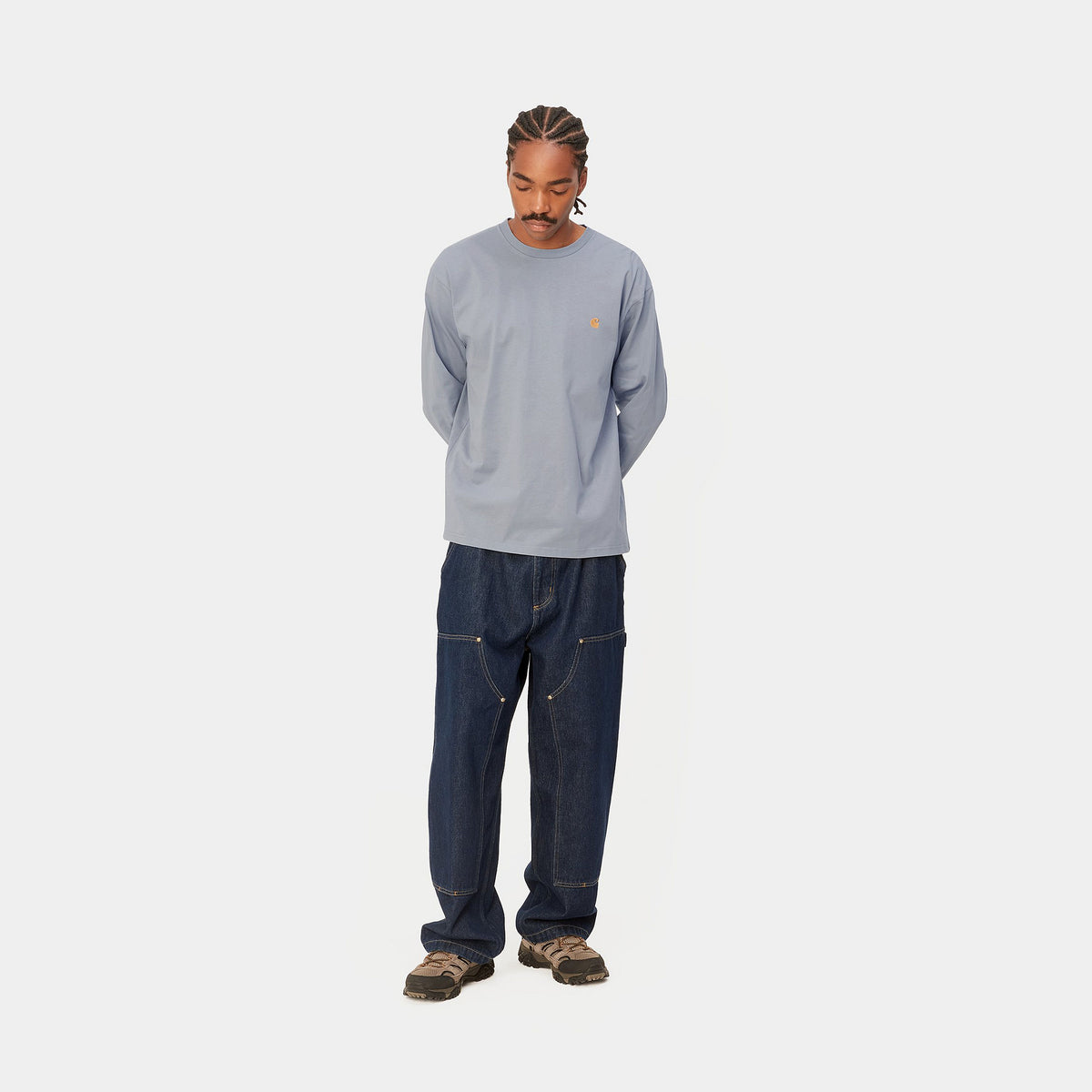 Carhartt WIP LS Chase T-shirt Mirror