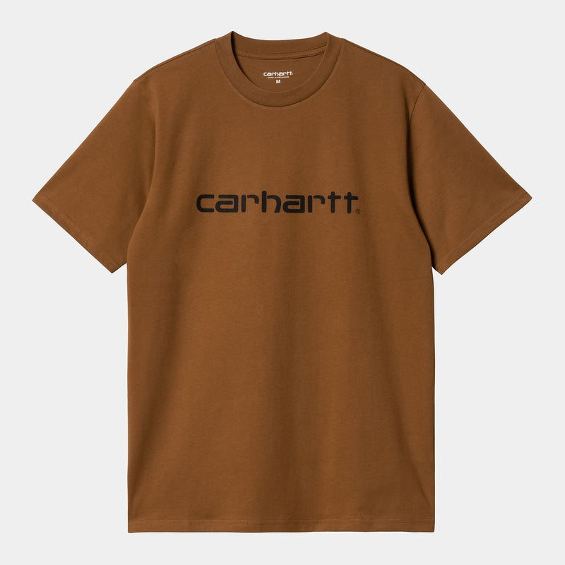 Carhartt WIP SS Script T-shirt Deep Brown