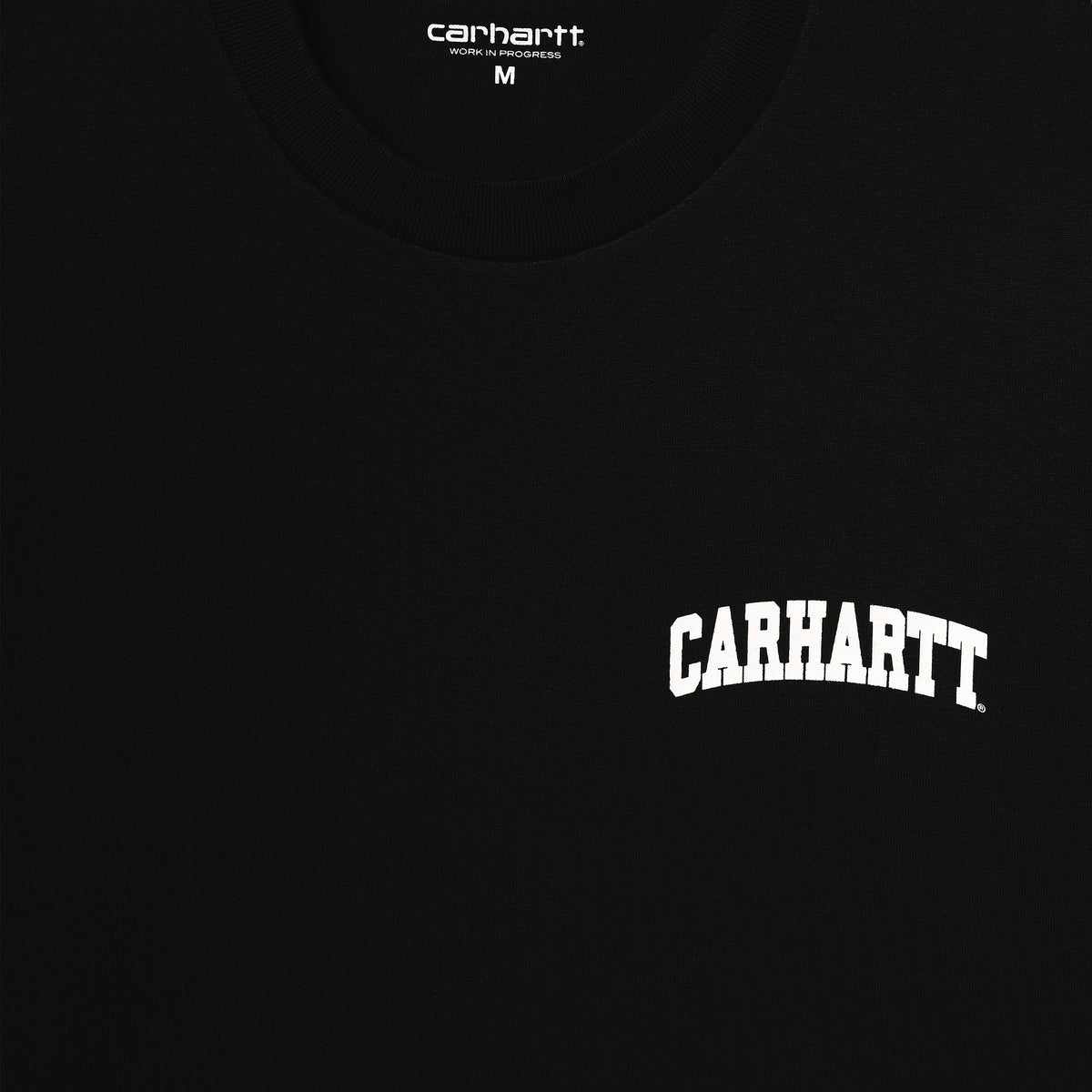 Carhartt wip SS University Script T-Shirt Black
