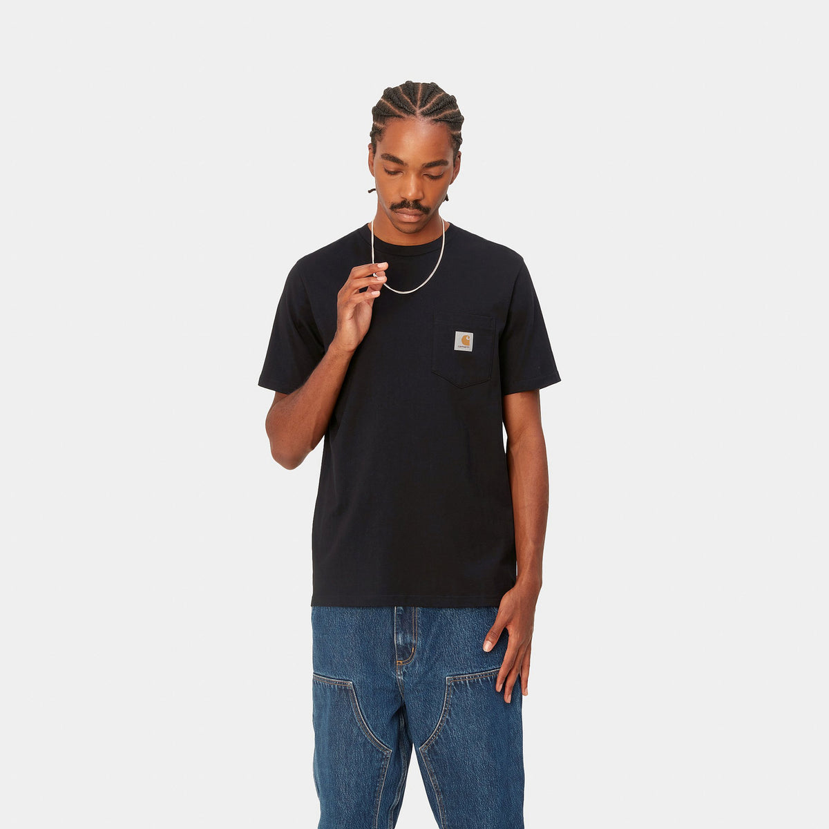 Carhartt wip SS pocket t-shirt Black