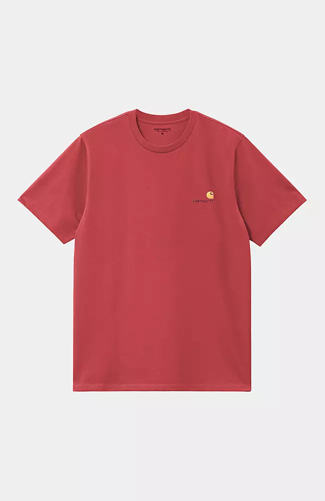 Carhartt SS AMERICAN SCRIPT T-SHIRT Tuscany