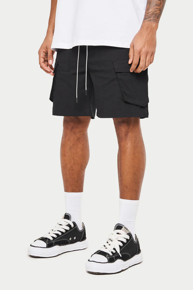 The Couture Club panelled cargo shorts