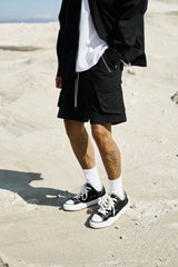 The Couture Club panelled cargo shorts