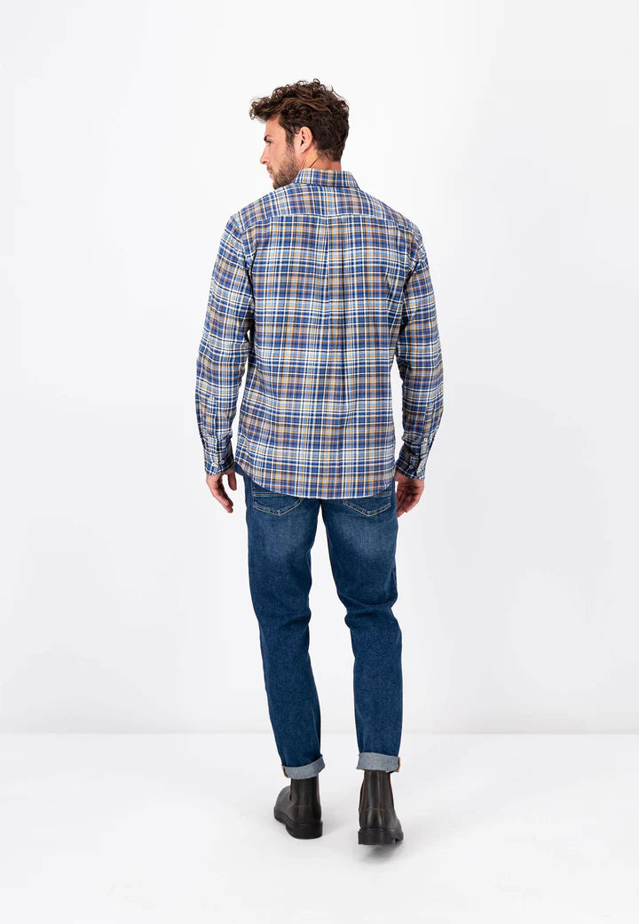 Fynch Hatton Checked Flannel Shirt