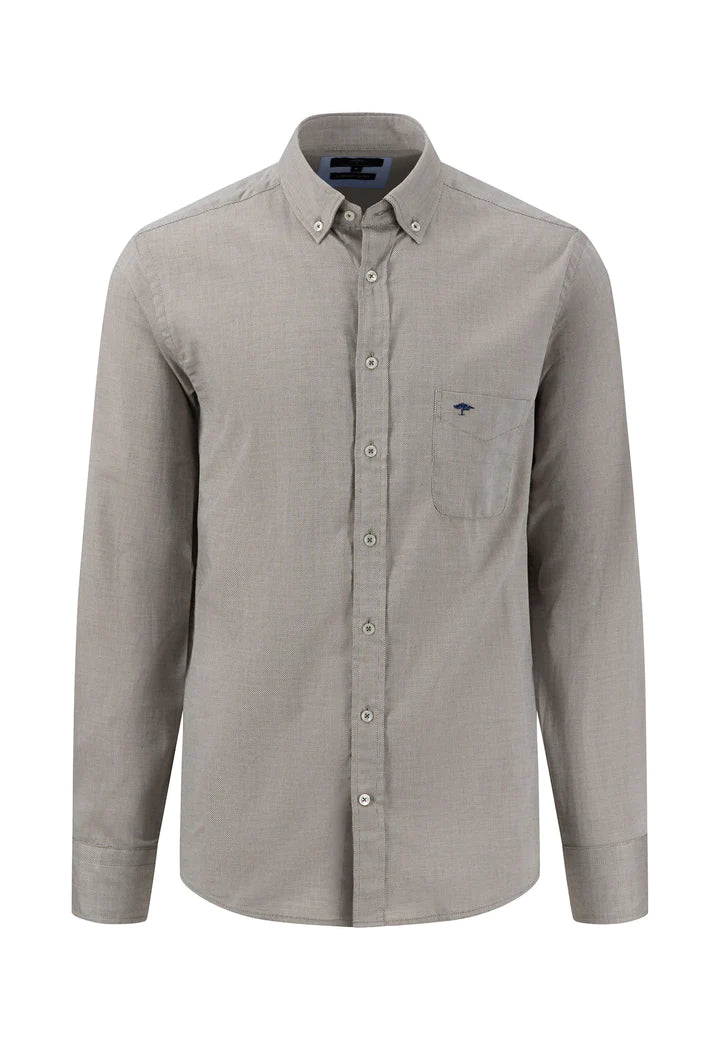 Fynch Hatton Two-Toned Twill Shirt