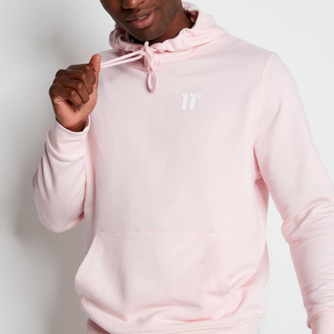 11 Degrees Core Hoodie – Light Pink