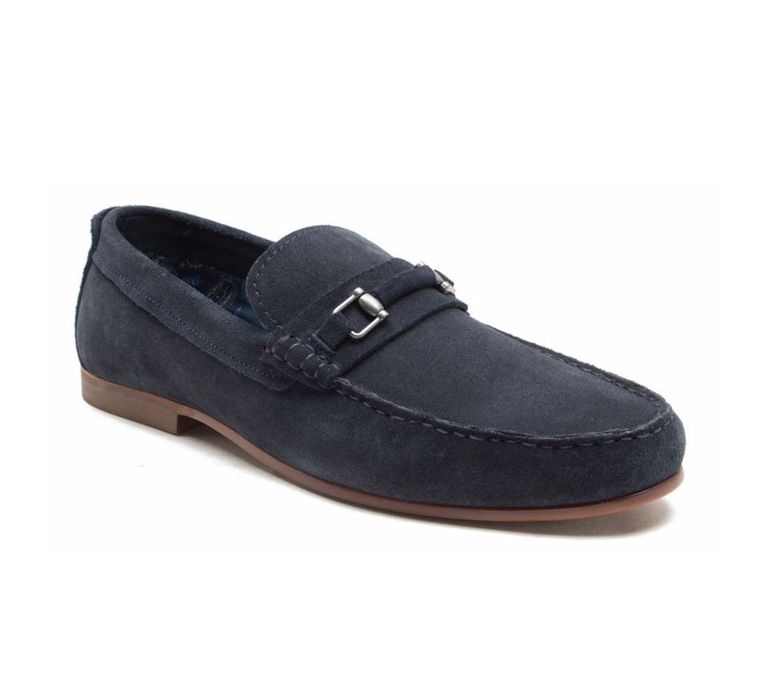 Trimble Navy loafer Shoe