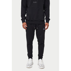 The Couture Club Box Print Slim Fit Joggers - Black