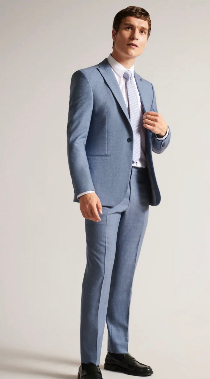 Ted Baker Slim fit Light Blue Suit